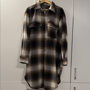 Sweet Love Herringbone Patterned Jacket